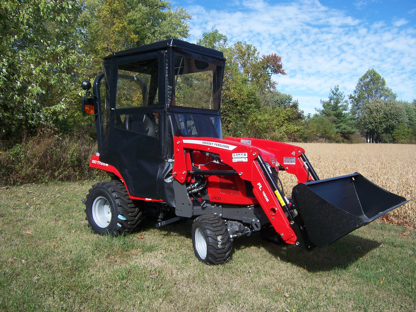 Massey Ferguson GC1723E Hard Top Cab 12168 by Original Tractor Cab