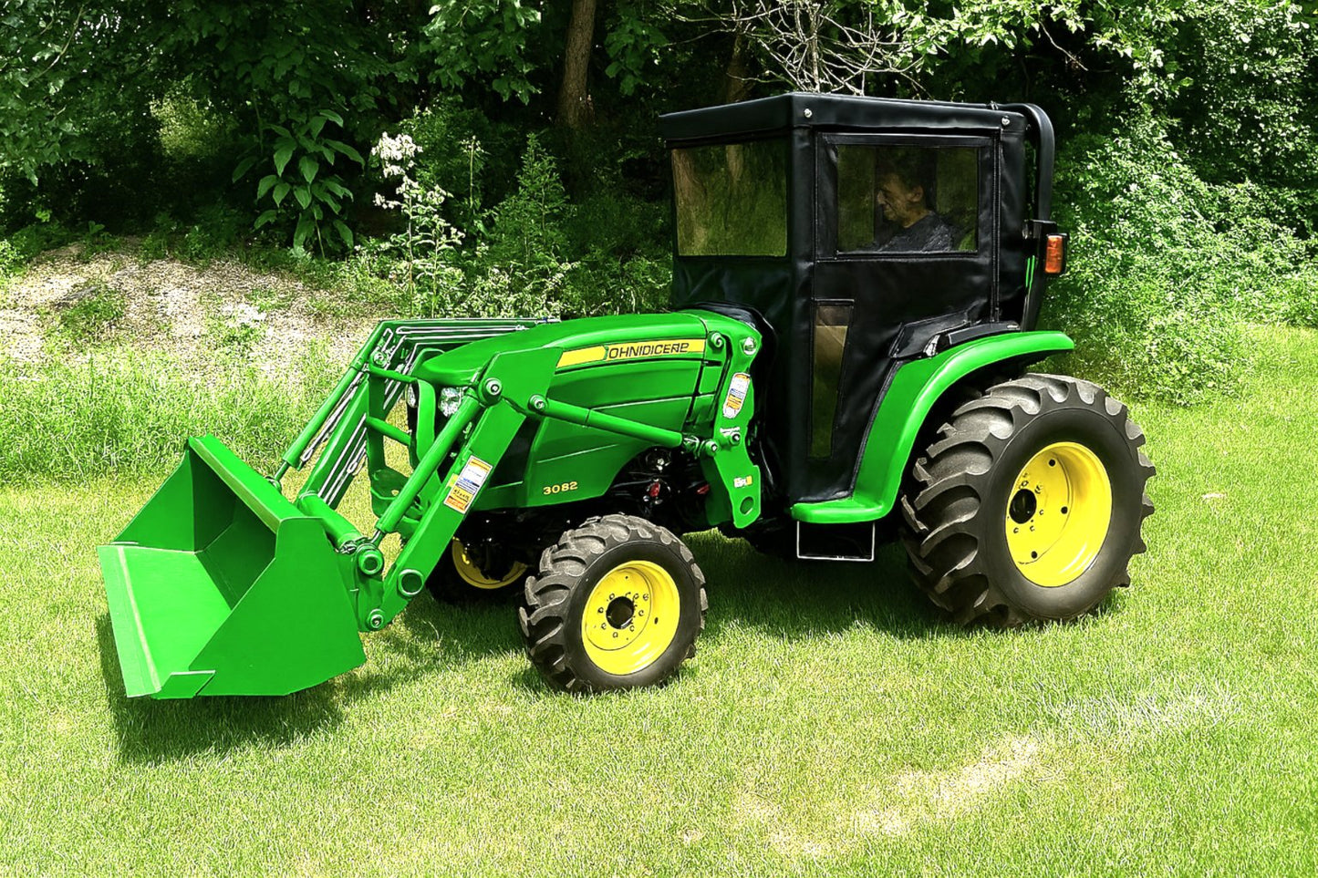 John Deere 3025E, 3032E & 3038E Hard Top Cab 11980 by Original Tractor Cab