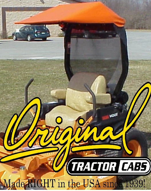 Standard Sunshade for Mowers with ROPS 30269 by Original Tractor Cab