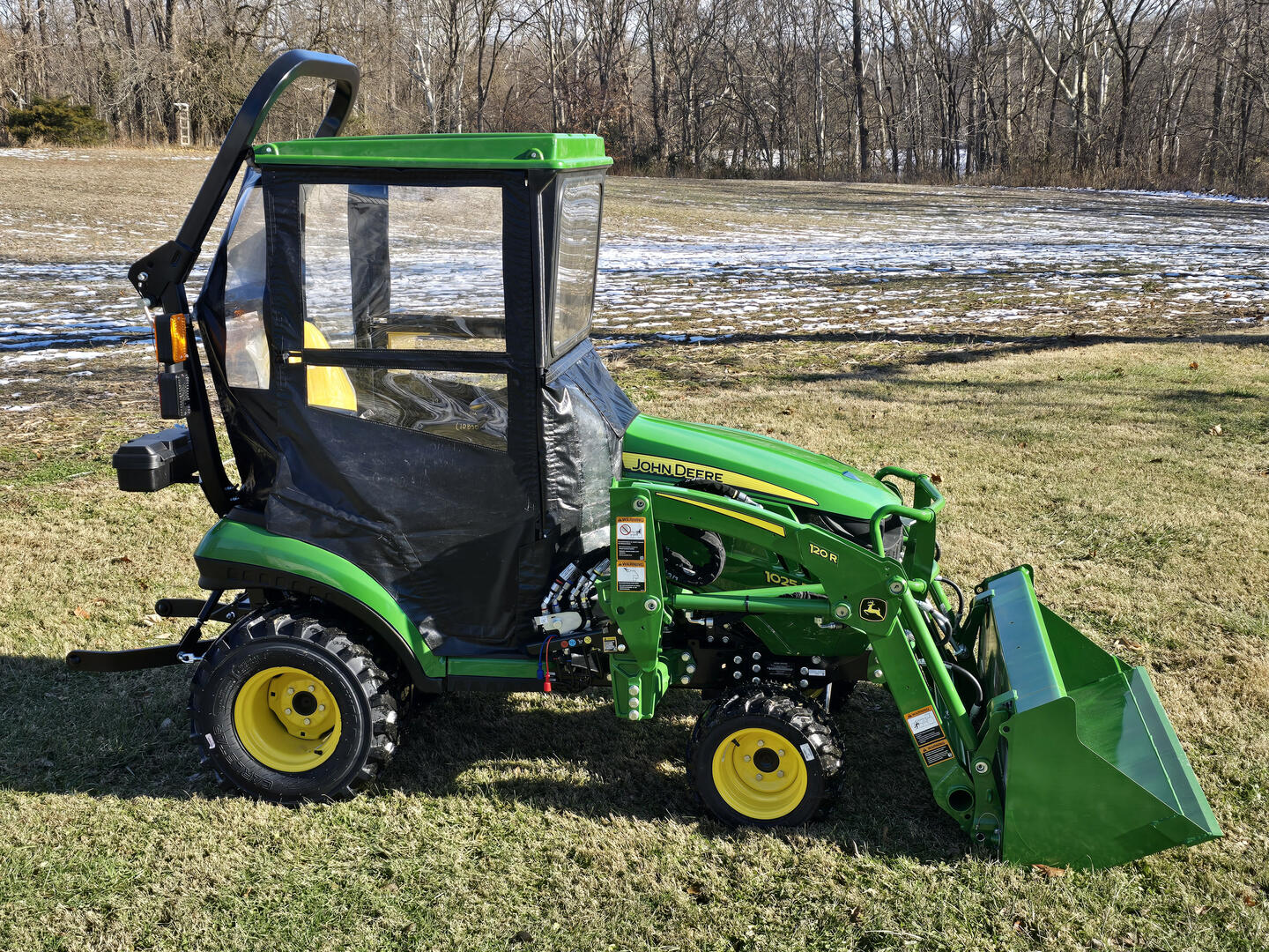 JD 1023E / 1025R (2025 & Newer) 12387 by Original Tractor Cab