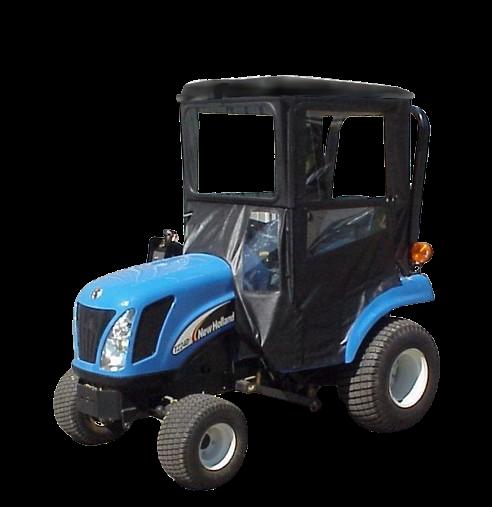 New Holland TZ & Case DX 18-25 Tractors Hard Top Cab 11358 by Original Tractor Cab