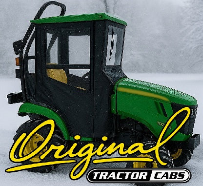 JD 1 Series w/ forward ROPS Hard Top Cab 12110 by Original Tractor Cab