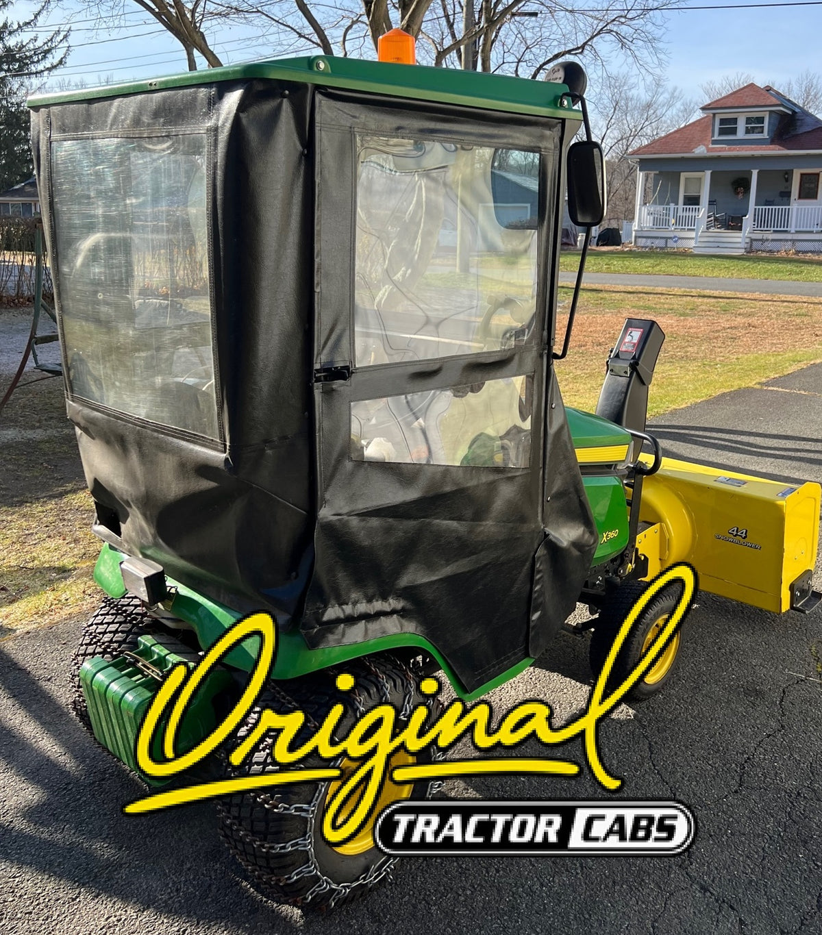 John Deere X300 Hard Top Cab 11577 by Original Tractor Cab