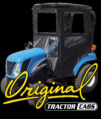New Holland TZ & Case DX 18-25 Tractors Hard Top Cab 11358 by Original Tractor Cab