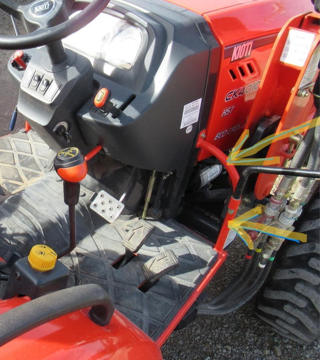 Cab will NOT fit this long step plate