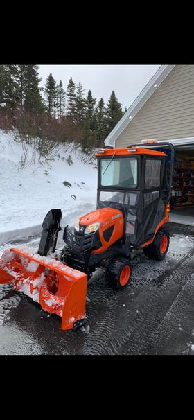 Kubota BX23S Backhoe model 12244 Hardtop Cab by Original Tractor Cab